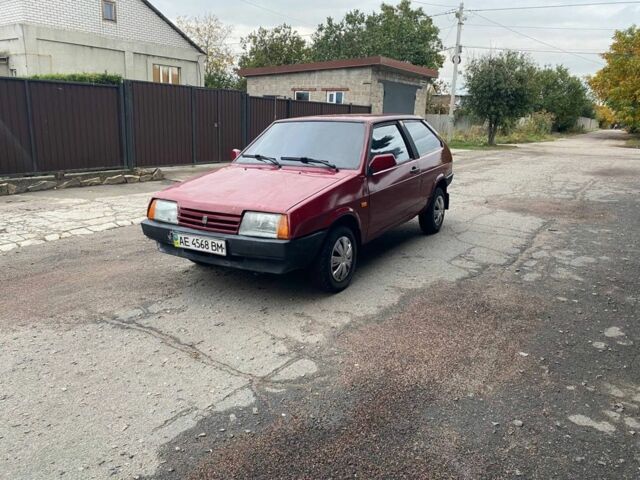 Красный ВАЗ 2108, объемом двигателя 1.3 л и пробегом 158 тыс. км за 850 $, фото 1 на Automoto.ua