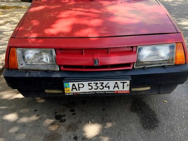 Красный ВАЗ 2108, объемом двигателя 1.3 л и пробегом 220 тыс. км за 595 $, фото 1 на Automoto.ua