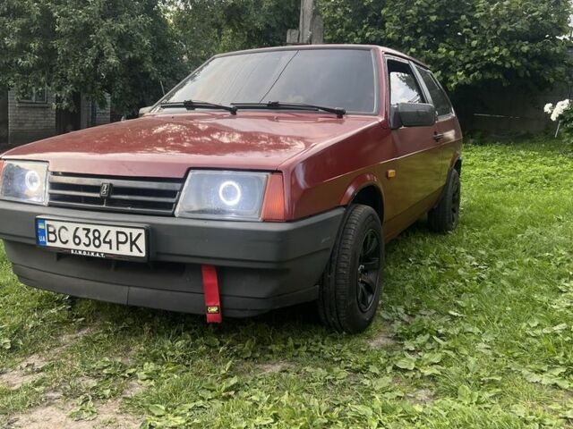 Красный ВАЗ 2108, объемом двигателя 1.1 л и пробегом 130 тыс. км за 1550 $, фото 1 на Automoto.ua