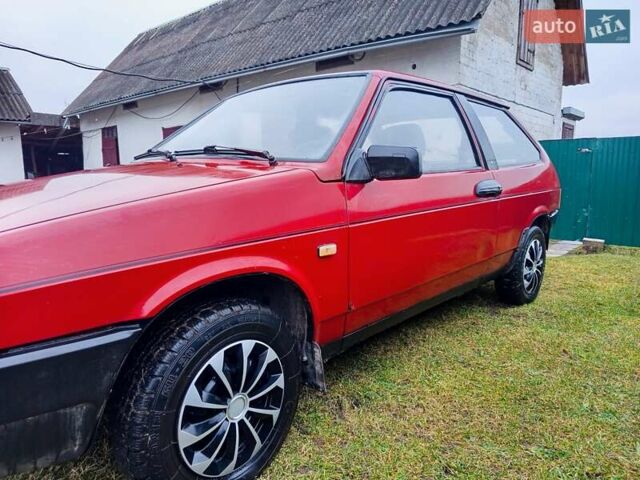 Червоний ВАЗ 2108, об'ємом двигуна 1.3 л та пробігом 27 тис. км за 650 $, фото 1 на Automoto.ua