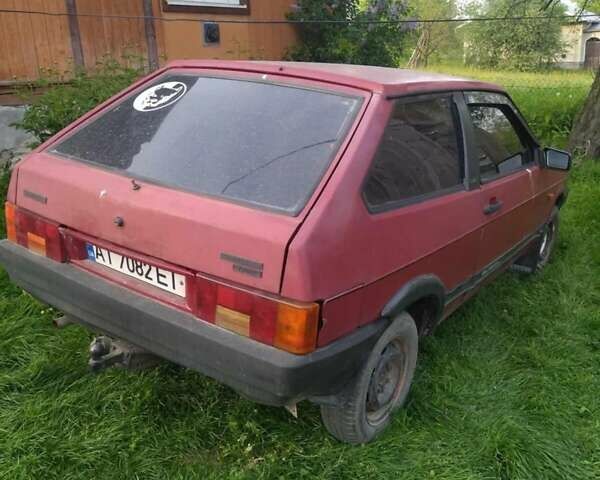 Красный ВАЗ 2108, объемом двигателя 1.5 л и пробегом 200 тыс. км за 600 $, фото 1 на Automoto.ua