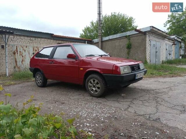 Красный ВАЗ 2108, объемом двигателя 1.3 л и пробегом 200 тыс. км за 1700 $, фото 1 на Automoto.ua