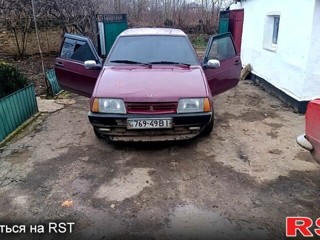 Червоний ВАЗ 2108, об'ємом двигуна 1.5 л та пробігом 255 тис. км за 1250 $, фото 1 на Automoto.ua