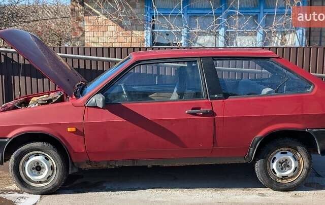 Красный ВАЗ 2108, объемом двигателя 0 л и пробегом 50 тыс. км за 400 $, фото 1 на Automoto.ua