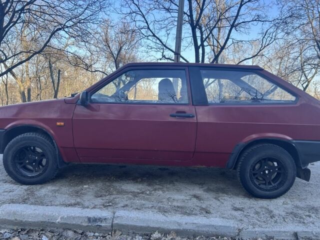 Красный ВАЗ 2108, объемом двигателя 1.5 л и пробегом 413 тыс. км за 1000 $, фото 1 на Automoto.ua