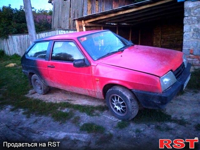 Красный ВАЗ 2108, объемом двигателя 1.5 л и пробегом 0 тыс. км за 1000 $, фото 1 на Automoto.ua