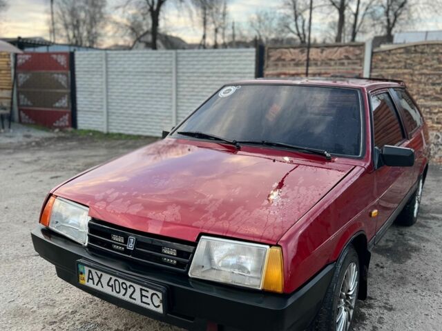 Красный ВАЗ 2108, объемом двигателя 1.3 л и пробегом 200 тыс. км за 1084 $, фото 1 на Automoto.ua