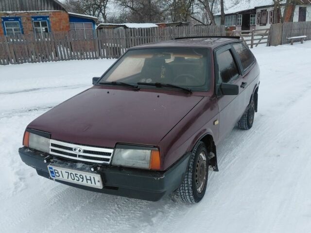 Червоний ВАЗ 2108, об'ємом двигуна 1.3 л та пробігом 99 тис. км за 813 $, фото 1 на Automoto.ua