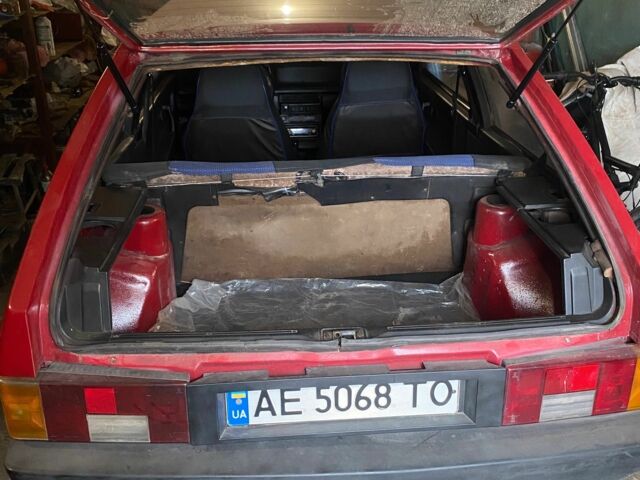 Красный ВАЗ 2108, объемом двигателя 1.3 л и пробегом 46 тыс. км за 953 $, фото 1 на Automoto.ua