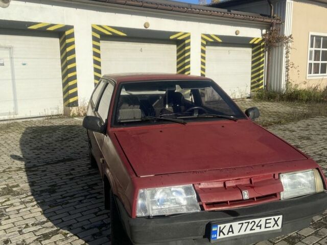 Красный ВАЗ 2108, объемом двигателя 1.3 л и пробегом 3 тыс. км за 741 $, фото 1 на Automoto.ua