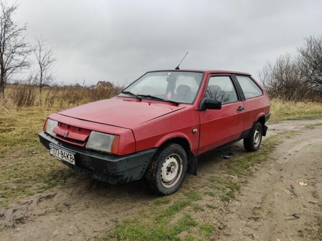 Красный ВАЗ 2108, объемом двигателя 1.3 л и пробегом 300 тыс. км за 507 $, фото 1 на Automoto.ua