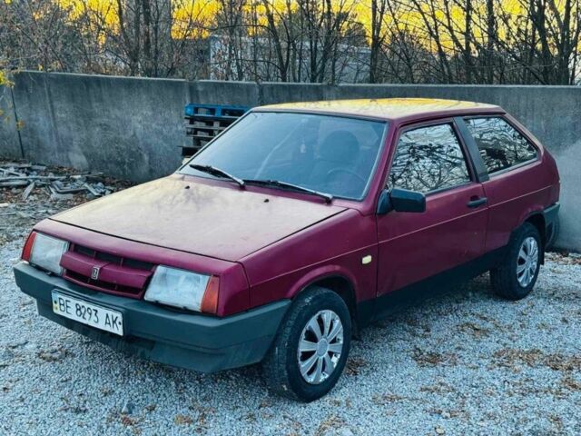 Красный ВАЗ 2108, объемом двигателя 1.5 л и пробегом 149 тыс. км за 850 $, фото 1 на Automoto.ua