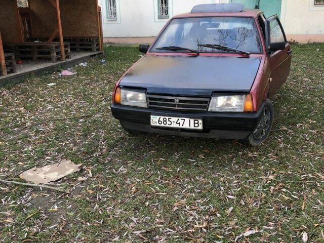 Красный ВАЗ 2108, объемом двигателя 1.5 л и пробегом 3 тыс. км за 800 $, фото 1 на Automoto.ua