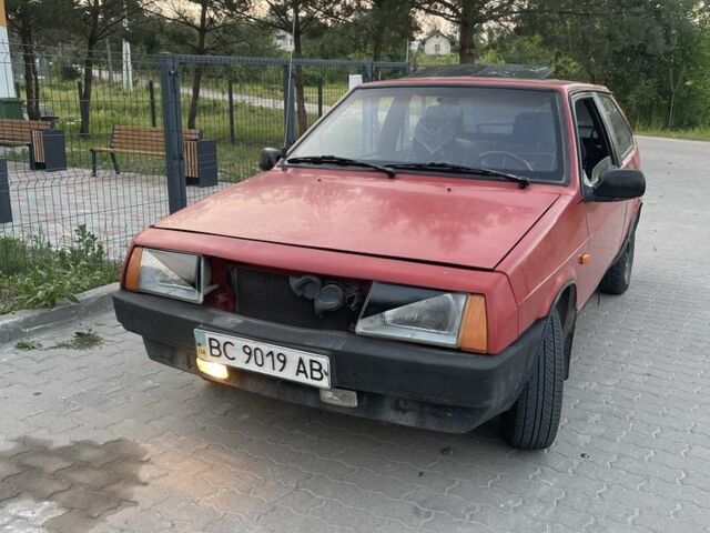 Красный ВАЗ 2108, объемом двигателя 1.3 л и пробегом 2 тыс. км за 383 $, фото 1 на Automoto.ua