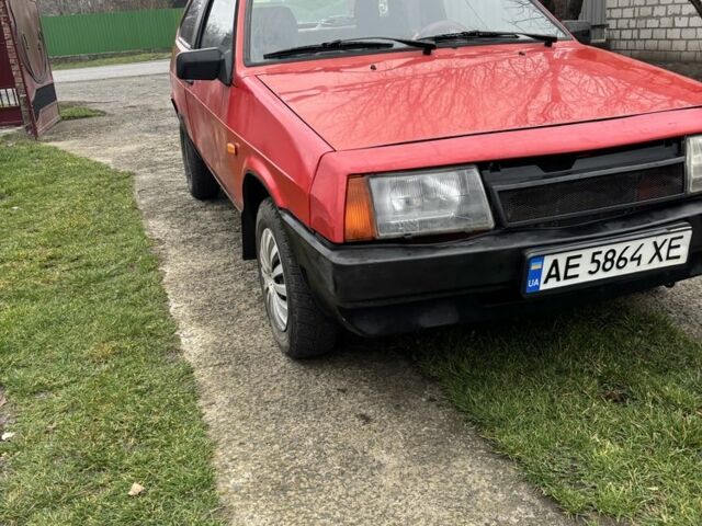 Красный ВАЗ 2108, объемом двигателя 1.3 л и пробегом 42 тыс. км за 757 $, фото 1 на Automoto.ua