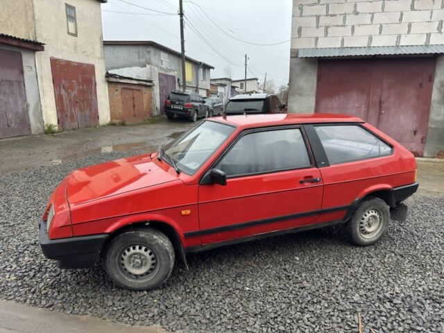 Красный ВАЗ 2108, объемом двигателя 1.3 л и пробегом 180 тыс. км за 900 $, фото 1 на Automoto.ua