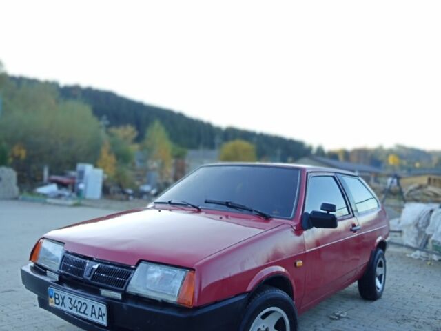 Красный ВАЗ 2108, объемом двигателя 1.5 л и пробегом 60 тыс. км за 1100 $, фото 1 на Automoto.ua