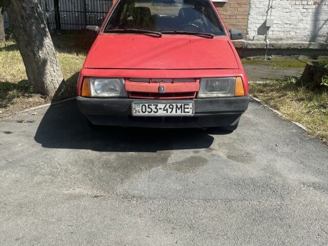 Красный ВАЗ 2108, объемом двигателя 1.3 л и пробегом 200 тыс. км за 700 $, фото 1 на Automoto.ua