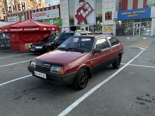 Красный ВАЗ 2108, объемом двигателя 1.3 л и пробегом 150 тыс. км за 900 $, фото 1 на Automoto.ua