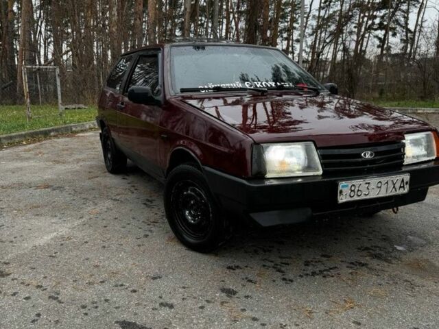 Червоний ВАЗ 2108, об'ємом двигуна 1.5 л та пробігом 90 тис. км за 650 $, фото 1 на Automoto.ua