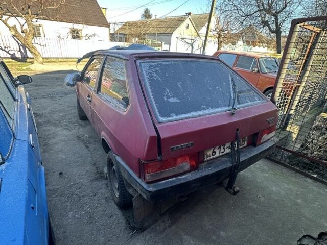 Красный ВАЗ 2108, объемом двигателя 1.5 л и пробегом 20 тыс. км за 450 $, фото 1 на Automoto.ua