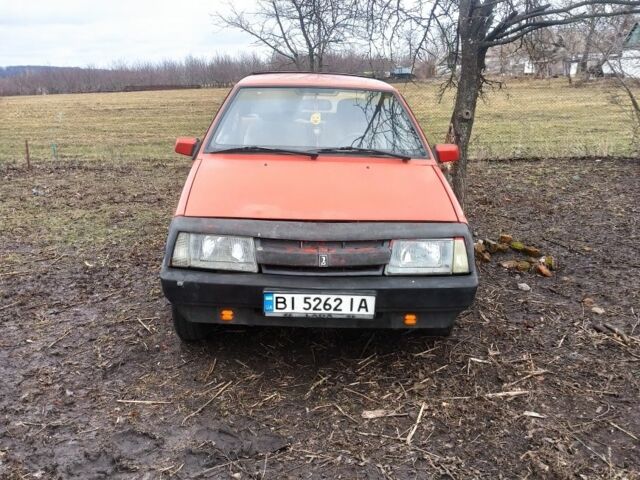 Червоний ВАЗ 2108, об'ємом двигуна 1.3 л та пробігом 90 тис. км за 457 $, фото 1 на Automoto.ua