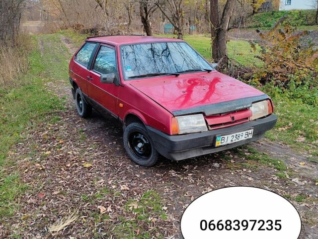 Красный ВАЗ 2108, объемом двигателя 0 л и пробегом 100 тыс. км за 572 $, фото 1 на Automoto.ua