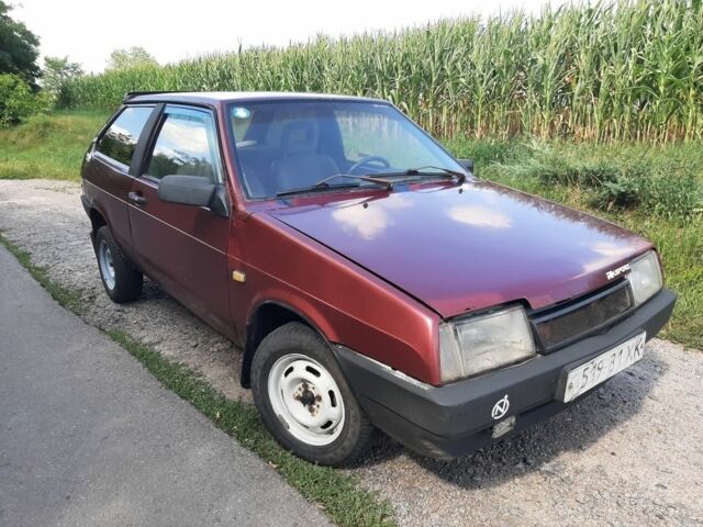 Червоний ВАЗ 2108, об'ємом двигуна 1.5 л та пробігом 45 тис. км за 481 $, фото 1 на Automoto.ua