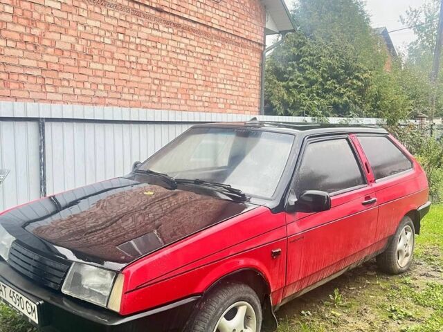 Красный ВАЗ 2108, объемом двигателя 1.1 л и пробегом 200 тыс. км за 950 $, фото 1 на Automoto.ua