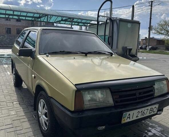 Желтый ВАЗ 2108, объемом двигателя 1.3 л и пробегом 2 тыс. км за 674 $, фото 1 на Automoto.ua
