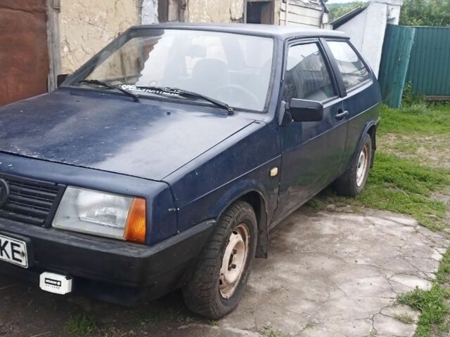 Синий ВАЗ 2108, объемом двигателя 1.3 л и пробегом 78 тыс. км за 650 $, фото 1 на Automoto.ua