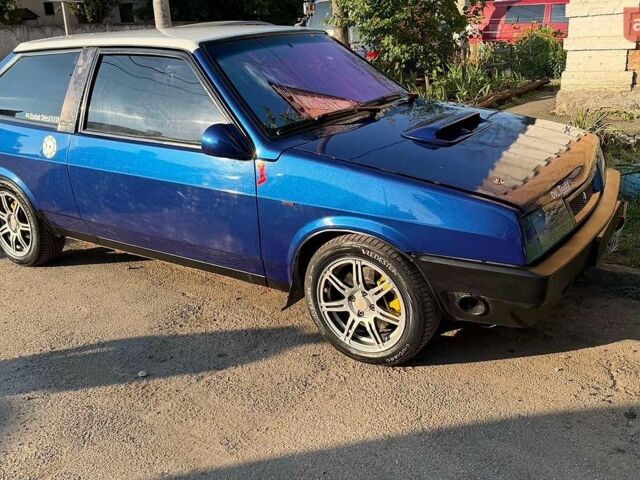 Синий ВАЗ 2108, объемом двигателя 1.6 л и пробегом 126 тыс. км за 3500 $, фото 1 на Automoto.ua