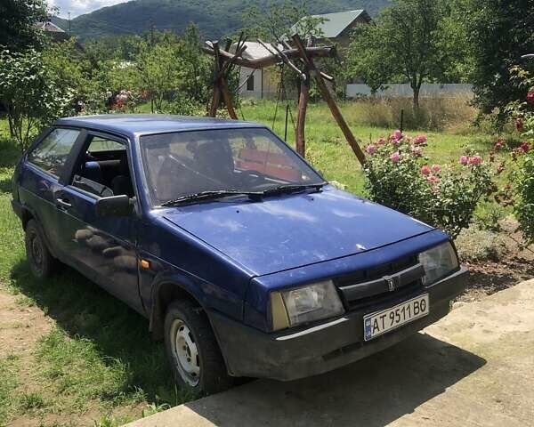 Синий ВАЗ 2108, объемом двигателя 1.3 л и пробегом 102 тыс. км за 750 $, фото 1 на Automoto.ua