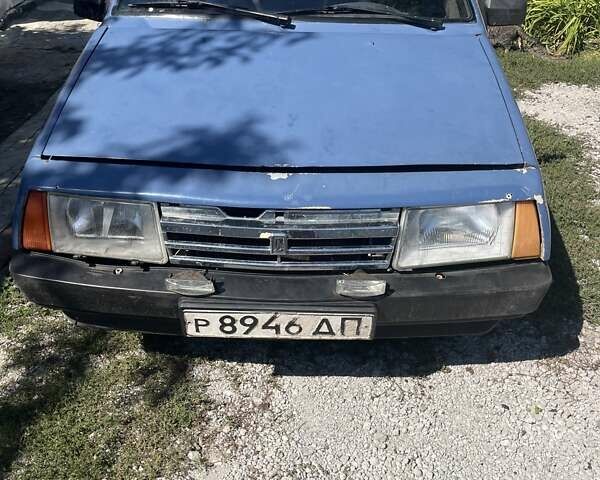 Синий ВАЗ 2108, объемом двигателя 1.3 л и пробегом 796 тыс. км за 386 $, фото 1 на Automoto.ua