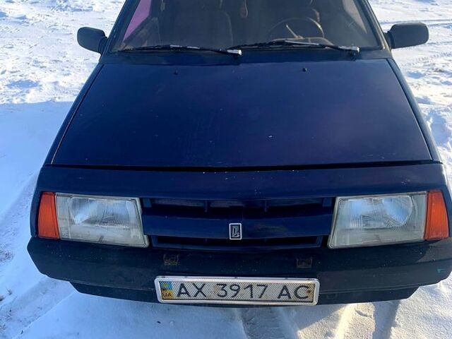 Синий ВАЗ 2108, объемом двигателя 1.5 л и пробегом 200 тыс. км за 480 $, фото 1 на Automoto.ua