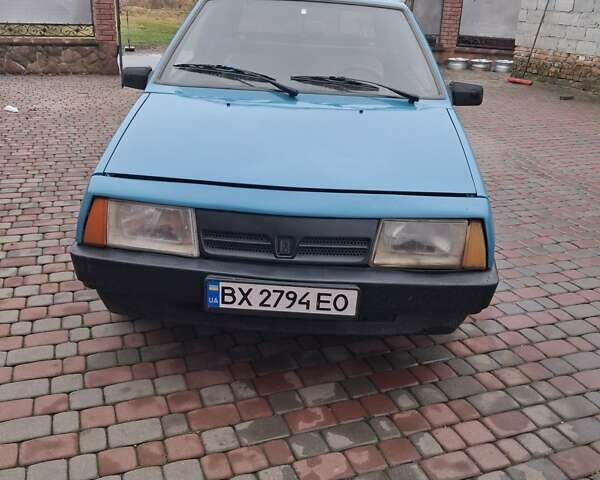 Синий ВАЗ 2108, объемом двигателя 1.29 л и пробегом 300 тыс. км за 899 $, фото 1 на Automoto.ua