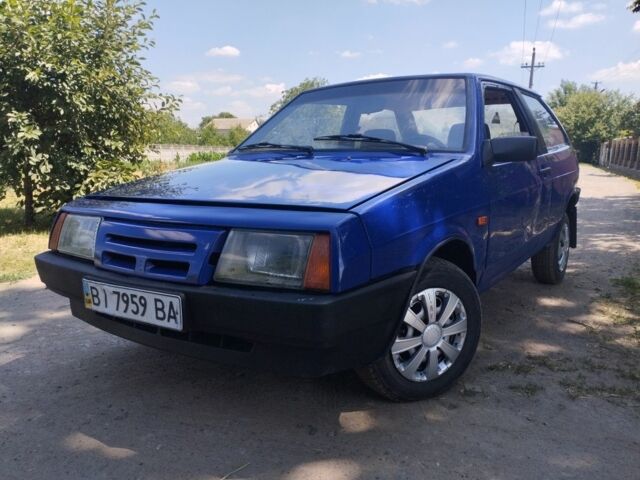 Синий ВАЗ 2108, объемом двигателя 1.3 л и пробегом 300 тыс. км за 743 $, фото 1 на Automoto.ua