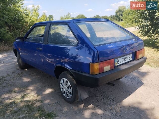 Синій ВАЗ 2108, об'ємом двигуна 1.3 л та пробігом 333 тис. км за 623 $, фото 1 на Automoto.ua