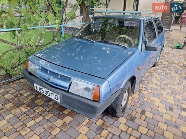 Синий ВАЗ 2108, объемом двигателя 1.3 л и пробегом 95 тыс. км за 700 $, фото 1 на Automoto.ua