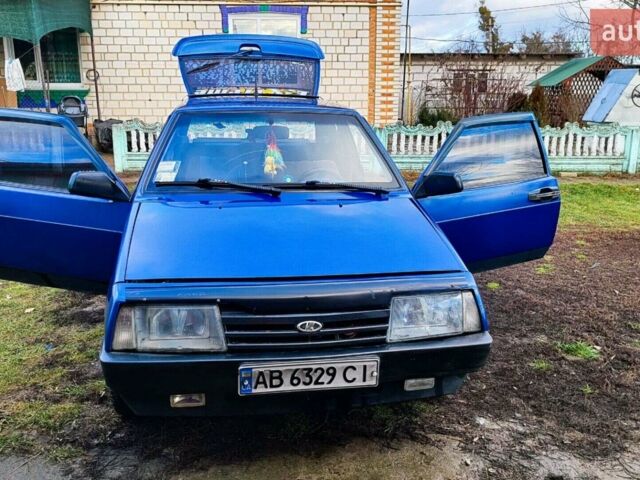 Синий ВАЗ 2108, объемом двигателя 1.3 л и пробегом 98 тыс. км за 1150 $, фото 1 на Automoto.ua