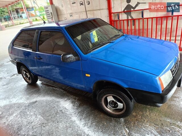 Синий ВАЗ 2108, объемом двигателя 1.3 л и пробегом 602 тыс. км за 900 $, фото 1 на Automoto.ua