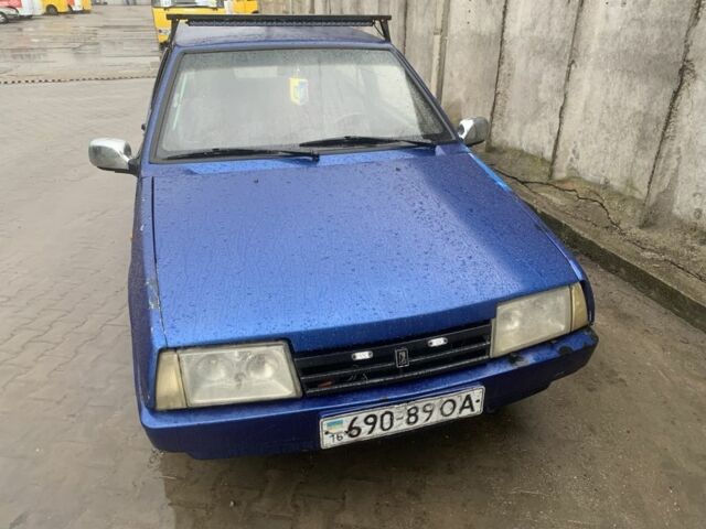 Синий ВАЗ 2108, объемом двигателя 1.5 л и пробегом 150 тыс. км за 565 $, фото 1 на Automoto.ua