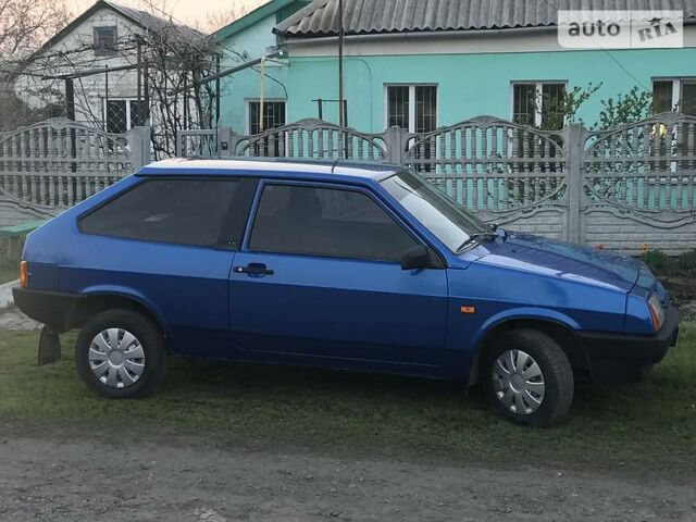 Синий ВАЗ 2108, объемом двигателя 1.3 л и пробегом 63 тыс. км за 1700 $, фото 1 на Automoto.ua