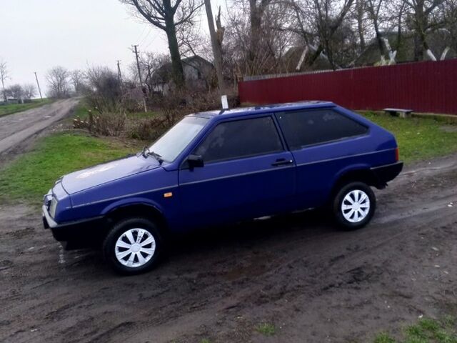 Синий ВАЗ 2108, объемом двигателя 1.3 л и пробегом 99 тыс. км за 710 $, фото 1 на Automoto.ua
