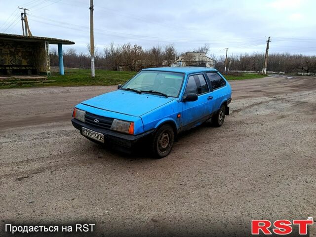 Синий ВАЗ 2108, объемом двигателя 1.3 л и пробегом 0 тыс. км за 450 $, фото 1 на Automoto.ua