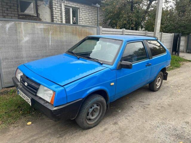 Синий ВАЗ 2108, объемом двигателя 1.3 л и пробегом 200 тыс. км за 800 $, фото 1 на Automoto.ua