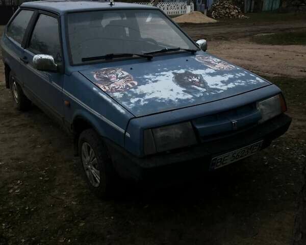 Синий ВАЗ 2108, объемом двигателя 1.3 л и пробегом 11 тыс. км за 700 $, фото 1 на Automoto.ua