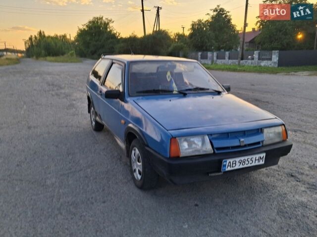Синий ВАЗ 2108, объемом двигателя 1.29 л и пробегом 250 тыс. км за 450 $, фото 1 на Automoto.ua