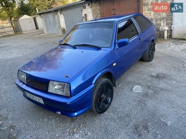 Синий ВАЗ 2108, объемом двигателя 1.6 л и пробегом 100 тыс. км за 1600 $, фото 1 на Automoto.ua