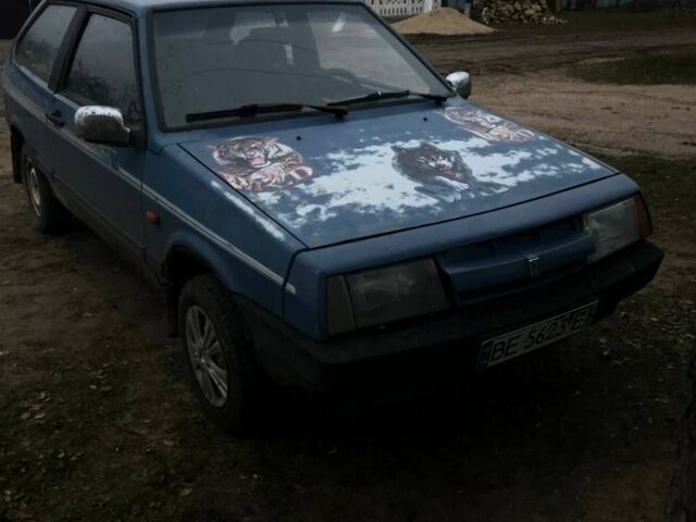 Синій ВАЗ 2108, об'ємом двигуна 1.3 л та пробігом 112 тис. км за 700 $, фото 1 на Automoto.ua